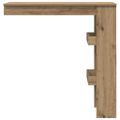 vidaXL Nástenný barový stôl Artisan Dub 102x45x103,5 cm