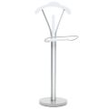 vidaXL Stojan na oblek 45x35x107 cm, biely
