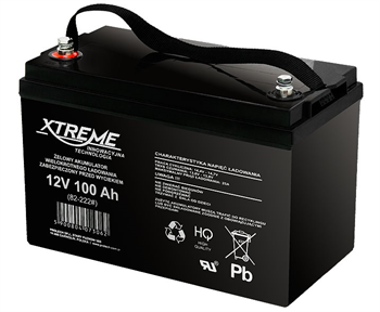 Batéria olovená 12 V/100 Ah Xtreme 82-222 gélový akumulátor