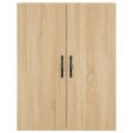 vidaXL Vysoká skrinka dub sonoma 69,5x34x180 cm spracované drevo