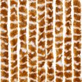 vidaXL Záves proti hmyzu okrový a biely 100x200 cm ženilka