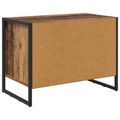 vidaXL Skriňa na topánky 60 x 35 x 44 cm Kompozitné drevo Staré drevo