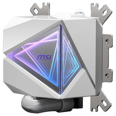 MSI vodný chladič CPU MAG CORELIQUID I360 WHITE/ 3x 120mm ARGB fan/ biely