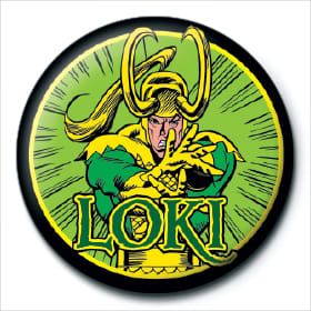Odznak Marvel - Loki