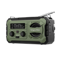 Rádio KRUGER & MATZ KM0837 SOS FM/ AM, powerbanka 10000mAh, svietidlo, solár, dynamo