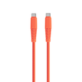 Kábel Setty USB-C - USB-C 1,5 m 2,1A KSC-C-1.5210 oranžový
