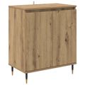 vidaXL Servírovacia skriňa Remeselný dub 60 x 35 x 70 cm