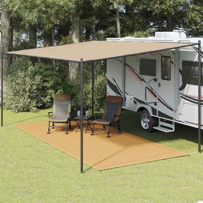vidaXL Koberec do stanu pieskový 250x550 cm HDPE