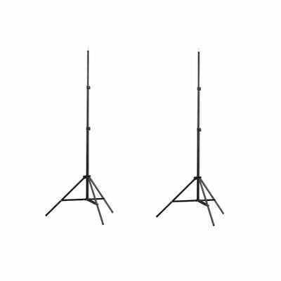 vidaXL Stojan na svetlo, 2 ks, výška 78-210 cm