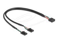Kábel USB 2.0 pin header female 2,54 mm
