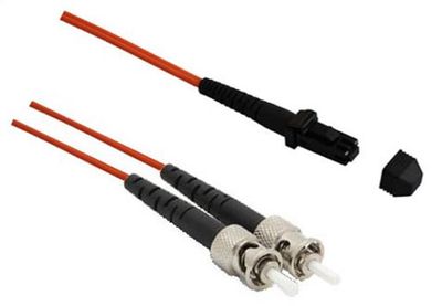 Optický patchkabel duplex MTRJ-ST 50/125 um MM, 3m, OM2