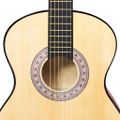 vidaXL Klasická gitara pre začiatočníkov s taškou 3/4 36"