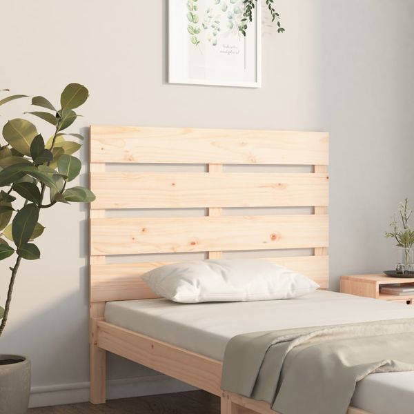 vidaXL Čelo postele 75x3x80 cm masívna borovica