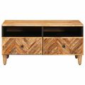vidaXL Konferenčný stolík Hnedá 80 x 54 x 40 cm Masívne mango drevo