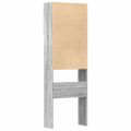vidaXL Skrinka na práčku sivá Sonoma 64x24x190 cm Engineered Wood