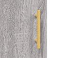 vidaXL Komoda sivý dub sonoma 34,5x34x90 cm spracované drevo