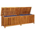 vidaXL Záhradný úložný box 200x50x58 cm akáciový masív