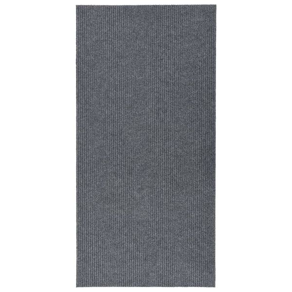 vidaXL Rohož na zachytávanie nečistôt 100x200 cm sivá