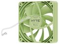 HYTE ventilátor 120mm PWM / barva Matcha Milk / 1500rpm / 72CFM / ABS / 4-pin / sada 4x ventilátor Ventilátor, 120mm, FDB ložisko, 4pin PWM, výška 25mm, zelený, 4ks