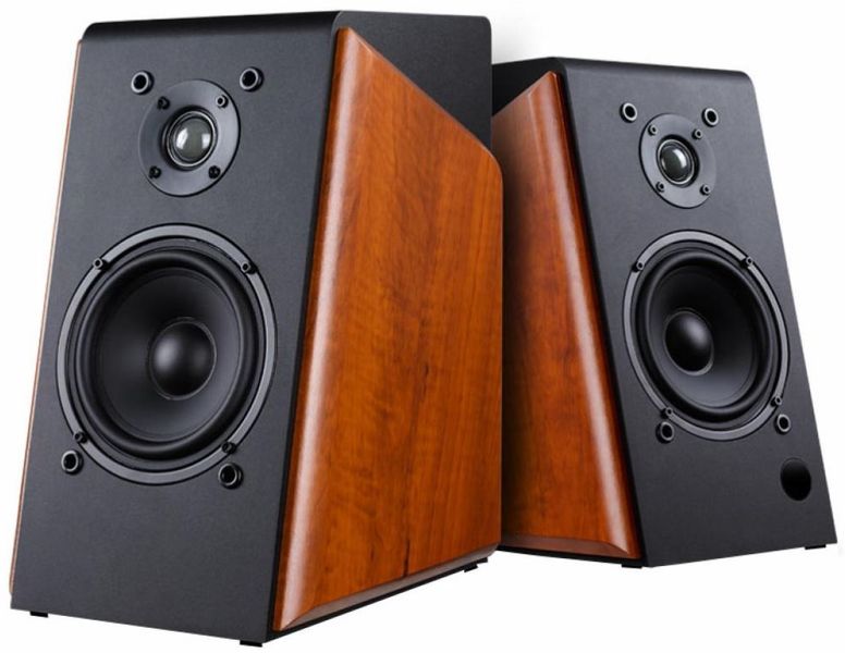 FENDA F&D repro R60BT/ 2.0/ 120W/ dřevěné/ černodřevěná barva/ BT4.0/ USB/ optický vstup/ dálkové ovládání Reproduktory, 2.0, 120W, Bluetooth 4.0, USB, optický vstup, dálkové ovládání, drevené, cerno-hnedé