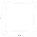 vidaXL Poťah na podložku 6 ks HOUTEN Modrá 50 x 50 cm manšestr
