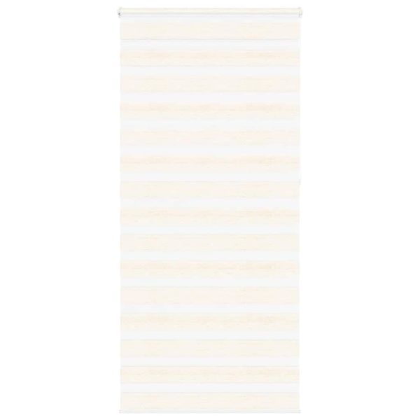vidaXL Zebra roleta mramorová béžová 105x230 cm šírka látky 100,9 cm polyester
