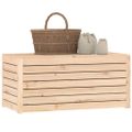 vidaXL Záhradný box 101x50,5x46,5 cm masívna borovica