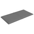 vidaXL Nástenné panely 12 ks bledosivé 30x15 cm látkové 0,54 m²