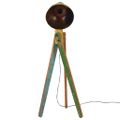 vidaXL Podlahová lampa 25 W viacfarebná 45x45x120 cm E27