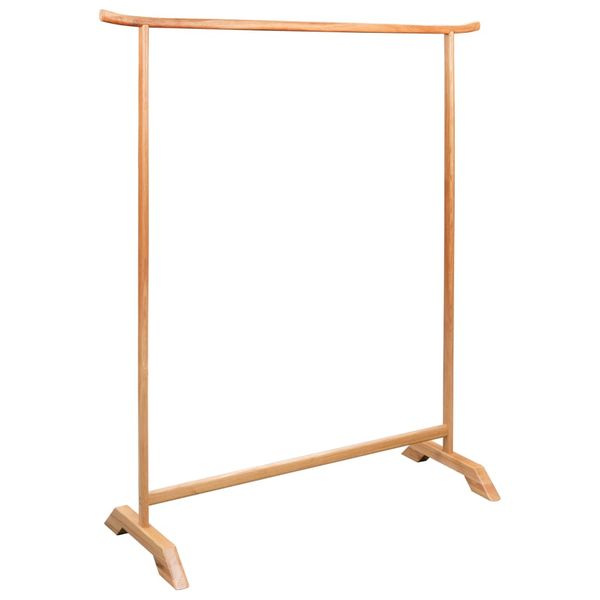 vidaXL Vešiak na oblečenie 125x150 cm, dubový masív