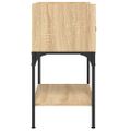 vidaXL Nočný stolík dub sonoma 40,5x31x60 cm kompozitné drevo