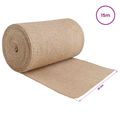 vidaXL Jutový rol Prírodná 25 x 1500 cm