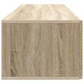 vidaXL Nástenná TV skrinka Dub sonoma 98 x 41 x 30 cm Kompozitné drevo