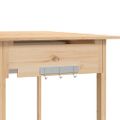 vidaXL Stôl na presádzanie s umývadlom 147,5x44x139,5 cm jedľový masív