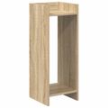 vidaXL Stojan na rastliny 2 ks Dub sonoma 30 x 30 x 80 cm