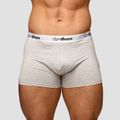Pánske boxerky Essentials 3Pack Grey - GymBeam, veľkosť S, veľkosť oblečenia S