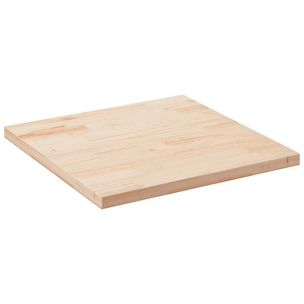 vidaXL Stolová doska 90x90x2,5 cm masívna borovica štvorcová