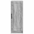 vidaXL Servírovacia skriňa Sivá sonoma 33 x 34,5 x 87 cm