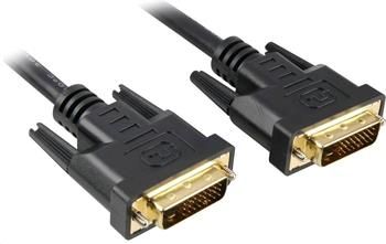 PremiumCord DVI-D propojovací kabel, dual-link, DVI(24+1), MM, 10m