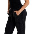 Dámske Tepláky Washed Black - STRIX, veľkosť M, veľkosť oblečenia M