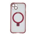 Puzdro s magnetickým krúžkom pre iPhone 14 6,1" červené