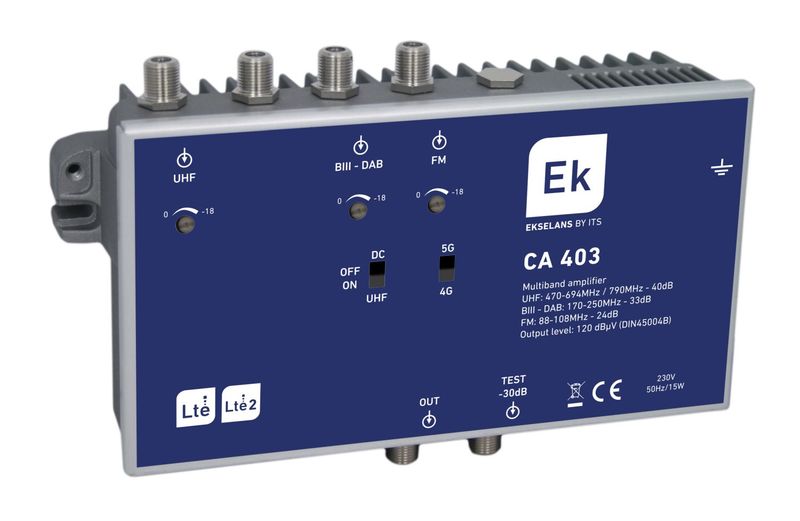 ITS CA 403 - Domový zosilňovač CA 403 s LTE filtrom