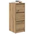 VidaXL Príborník Artisan Dub 29,5x34x76 cm Engineered Wood