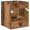 vidaXL Skrinka pod umývadlo Staré drevo 38,5 x 41 x 48 cm
