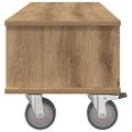 vidaXL TV stolík 100 x 35 x 35 cm Remeselný dub Kompozitné drevo