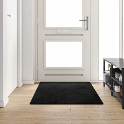vidaXL Behúň koberec Čierna 100 x 200 cm 100% Polypropylén Tuft