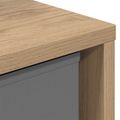 vidaXL Servírovacia skriňa Remeselný dub 59,5 x 27 x 57 cm