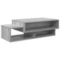 vidaXL Konferenčný stolík Sivý Sonoma 105 x 50 x 32,5 cm