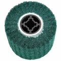 vidaXL Brúsne valce 3 ks Zelená 12 x 12 x 10 cm Syntetické vlákno