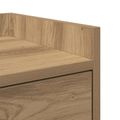 vidaXL Nočný stolík Remeselný dub 40 x 29 x 60 cm Kompozitné drevo